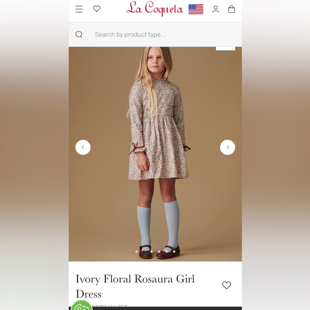 La Coqueta Girls Dress